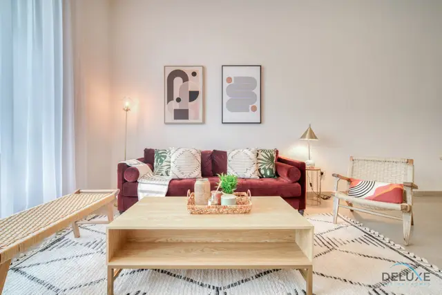 Rustic 2-Bedroom at Sparkle Tower — Dubai Marina