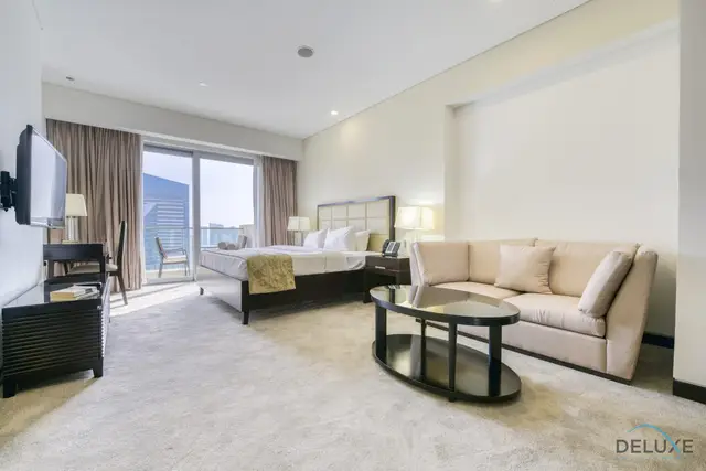Upscale Studio at The Address Residences — Dubai Marina