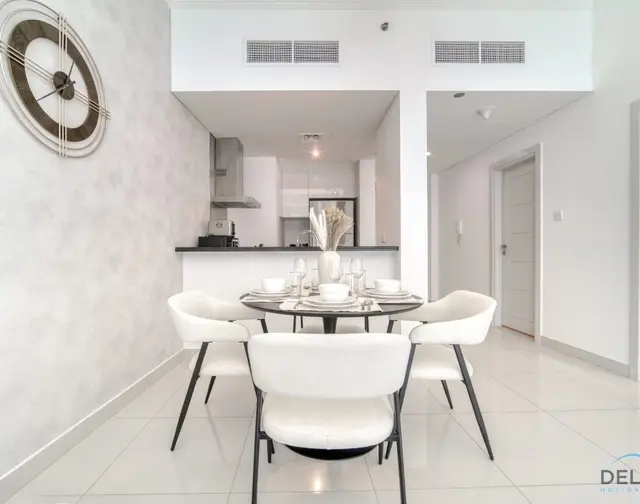 Wondrous 1-Bedroom at DAMAC Heights — Dubai Marina