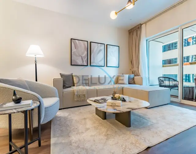 Revamped 1-Bedroom Unit with Partial Sea & Palm Jumeirah Views — Dubai Marina